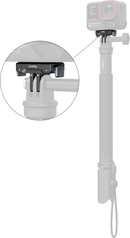SmallRig 5814 Quick Release Mount Adapter for Insta360 X5 /X4 Air/Ace Pro 2/Ace Pro/Ace