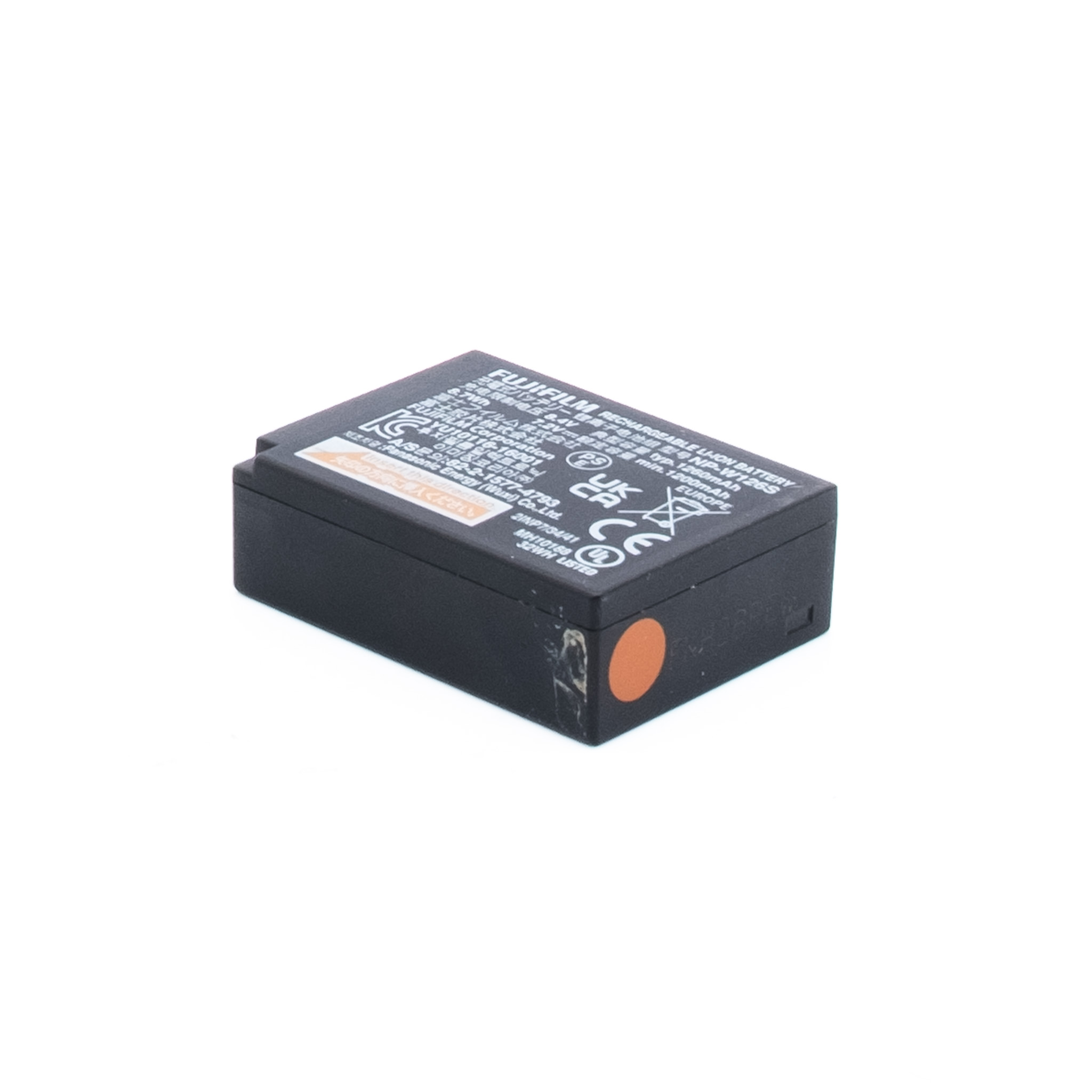 Fujifilm NP-W126S battery - Used