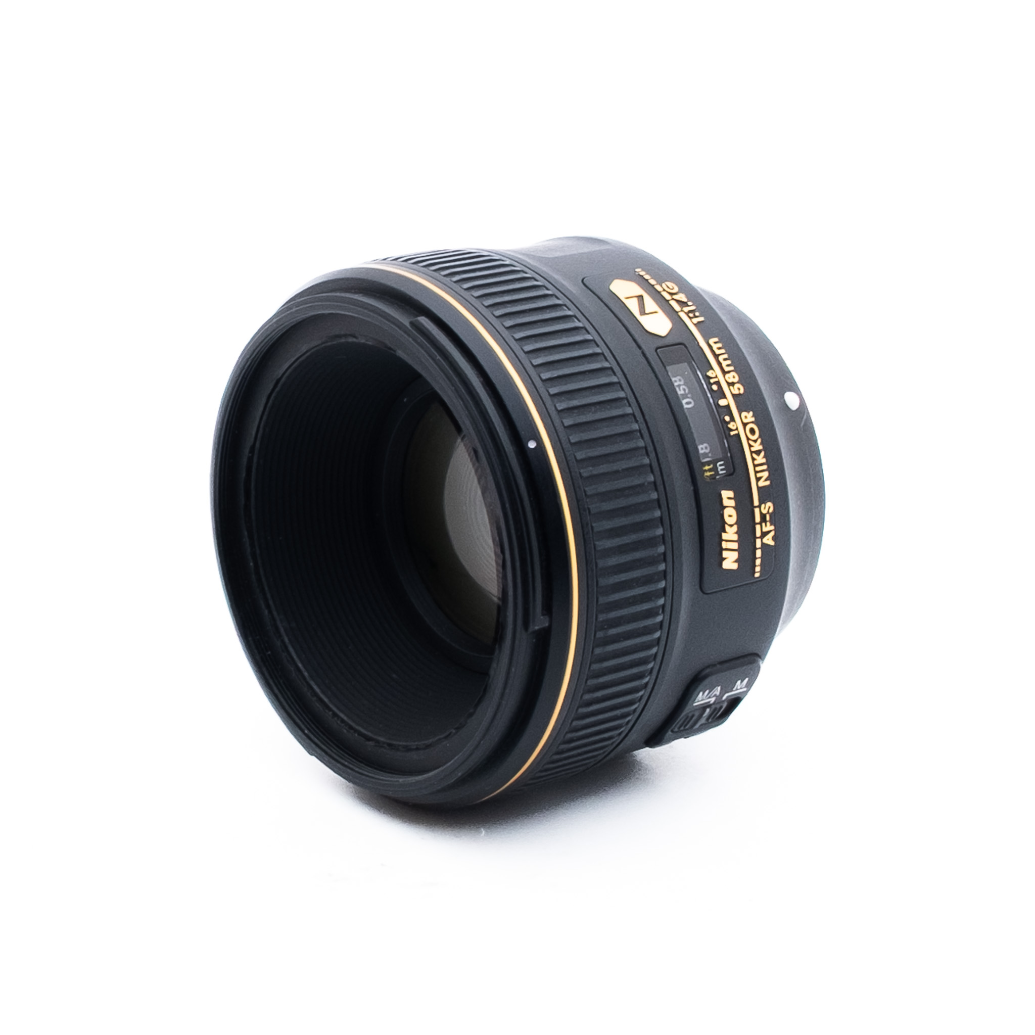 Nikon AF-S Nikkor 58mm f/1.4 G (Kunto K5, Takuu 6kk) - Käytetty