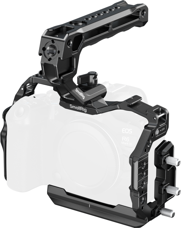SmallRig 5955 Cage Basic Kit for Canon R6 Mark III/II -kehikko