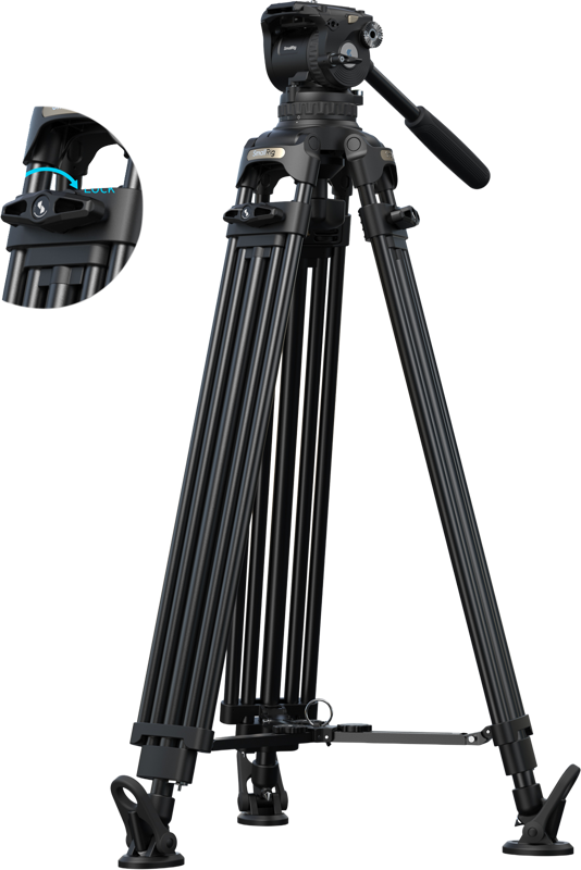 SmallRig 5577 FSD18 FreeSpeed Aluminum Tripod -kolmijalka