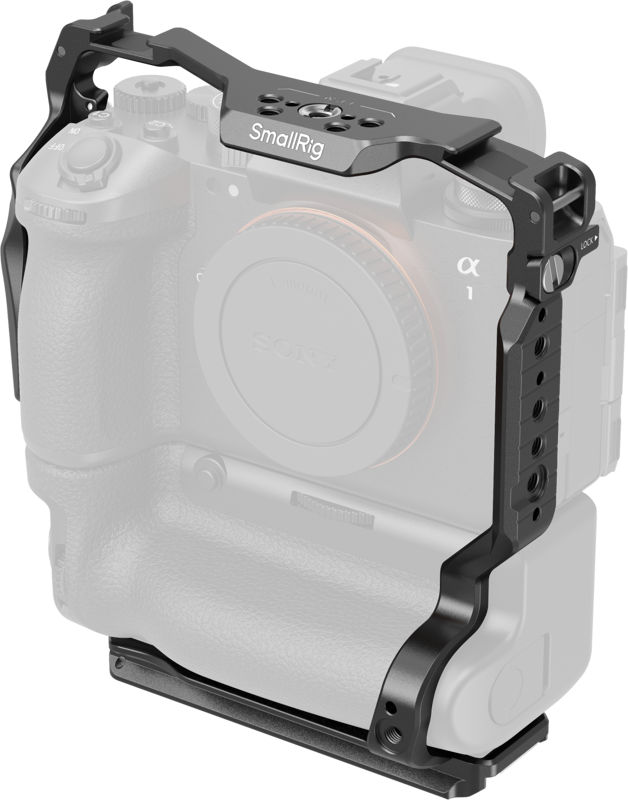 SmallRig 5908 Cage for Alpha 1 II & 9 III with Vertical Grip -kehikko