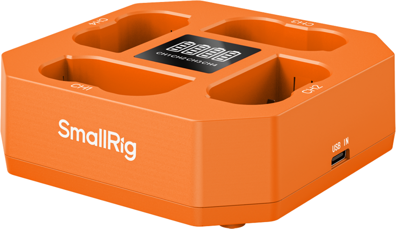 SmallRig 5747 Four-Channel Camera Battery Charger for EN-EL15c -akkulaturi