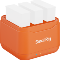 800q-02_136321 SmallRig 5921 Camera Battery Charger for DJI Action 6 / Action 5 Pro / Osmo 360 -akkulaturi