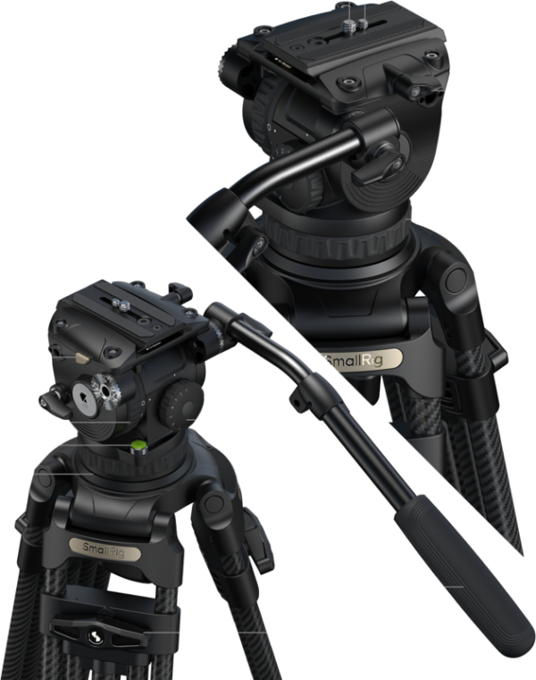SmallRig 5578 FSD18 FreeSpeed Carbon Fiber Tripod -kolmijalka
