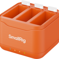 800q-03_136321 SmallRig 5921 Camera Battery Charger for DJI Action 6 / Action 5 Pro / Osmo 360 -akkulaturi
