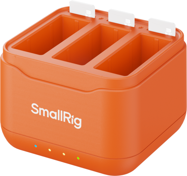 800q-03_136321 SmallRig 5921 Camera Battery Charger for DJI Action 6 / Action 5 Pro / Osmo 360 -akkulaturi