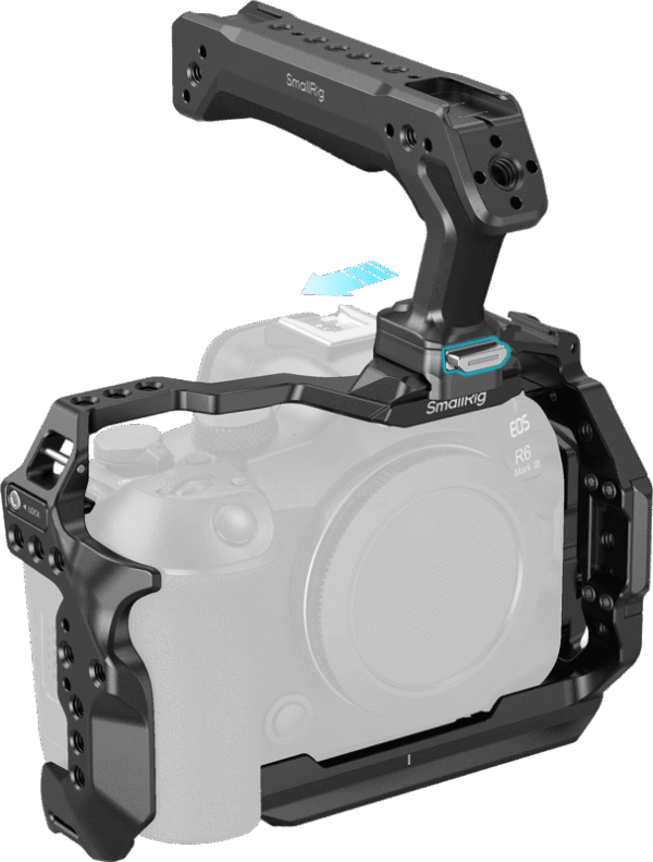 SmallRig 5957 HawkLock Cage Kit for Canon R6 III/II -kehikko