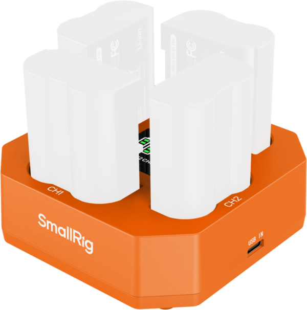 800q-04_136363 SmallRig 5747 Four-Channel Camera Battery Charger for EN-EL15c -akkulaturi