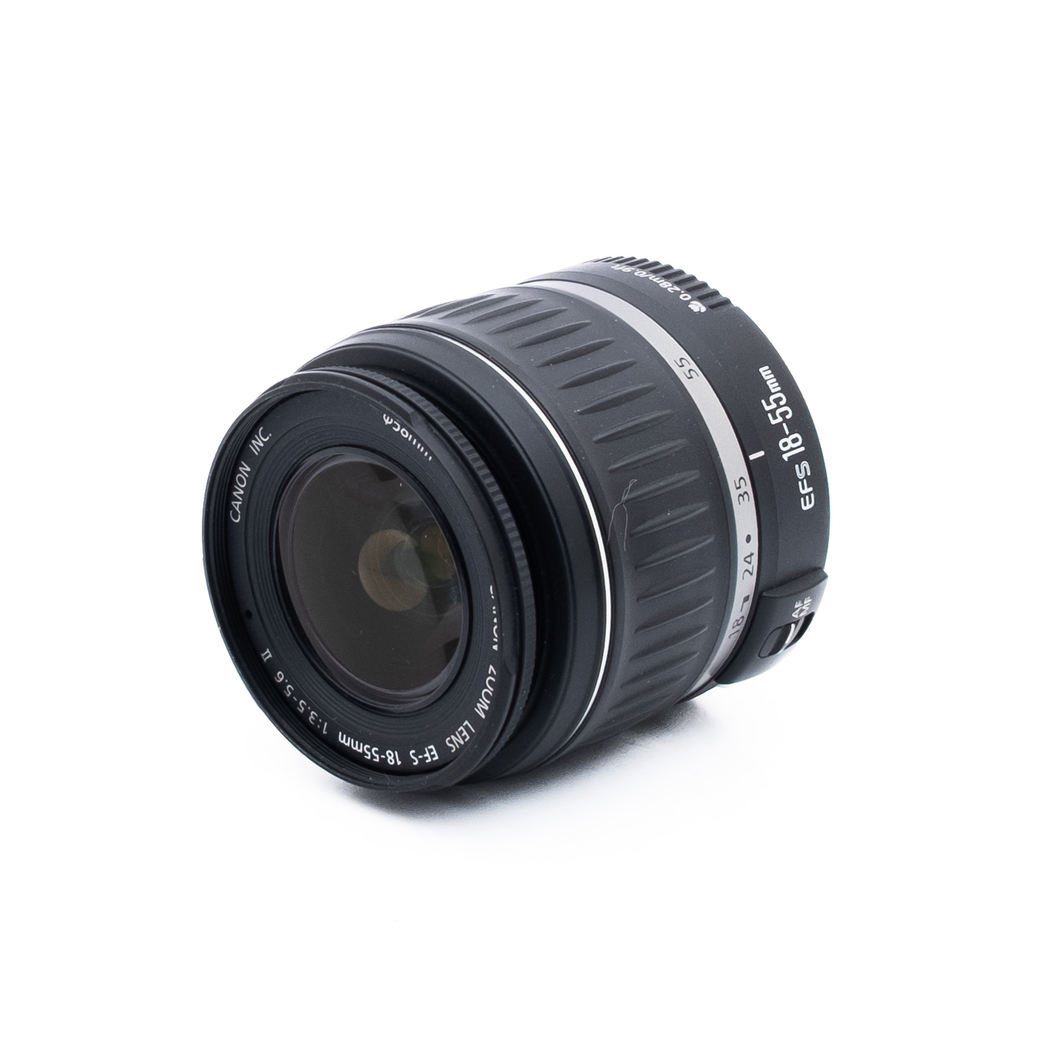 Canon EF-S 18-55mm f/3.5-5.6 II (Kunto K5) - Käytetty