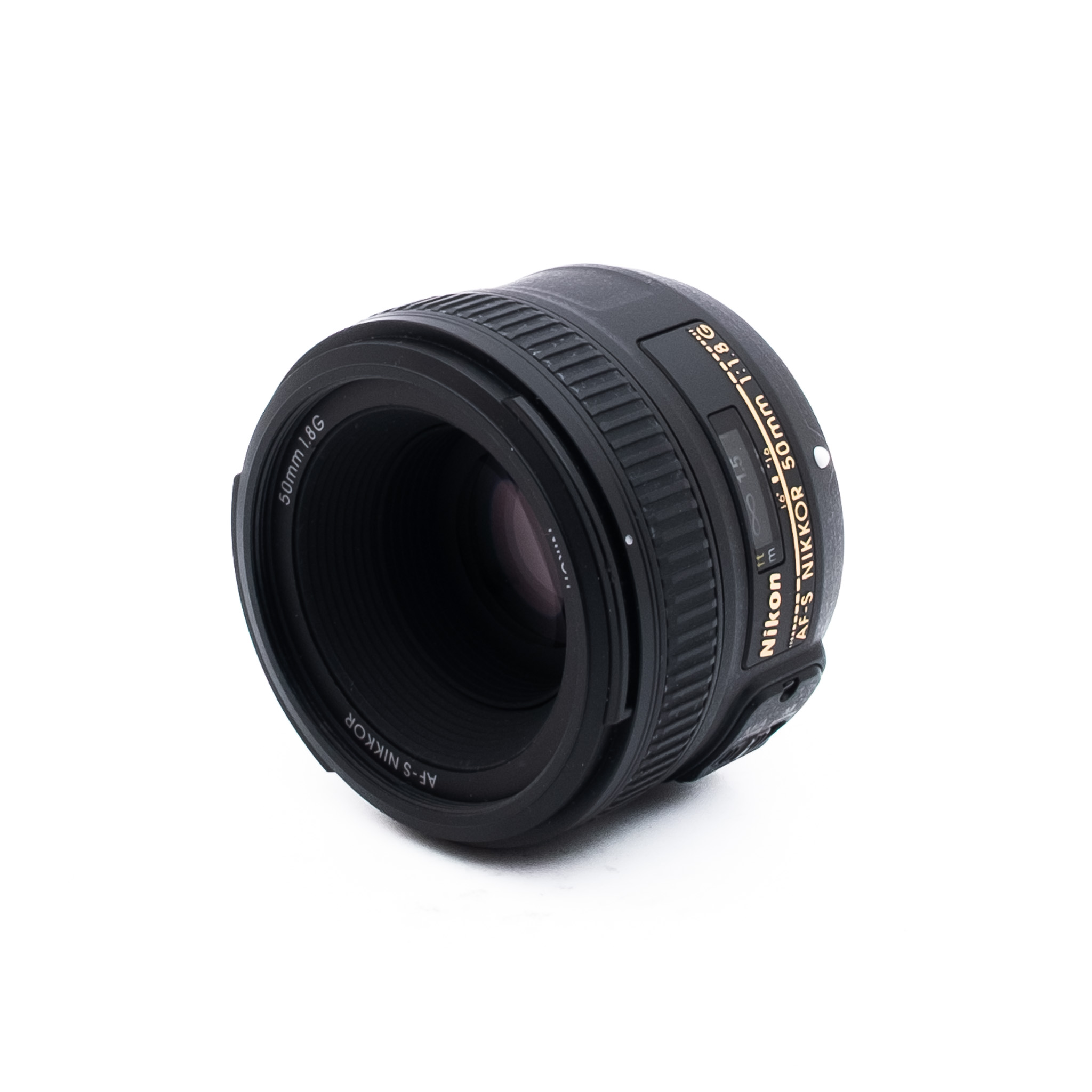 Nikon AF-S Nikkor 50mm f/1.8 G (Kunto K5) - Käytetty