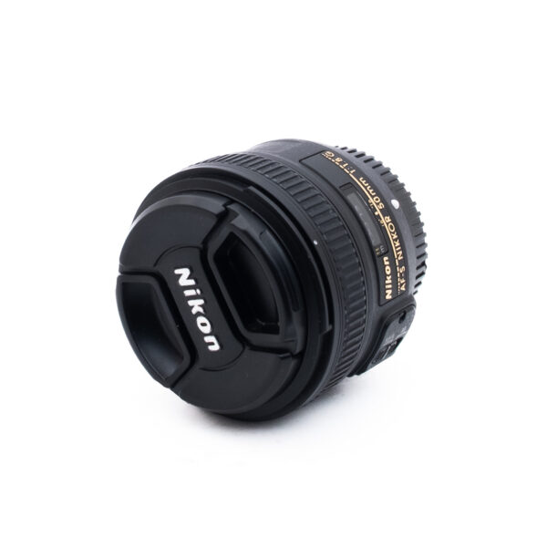 Nikon AF-S Nikkor 50mm f/1.8 G (Kunto K5) - Käytetty