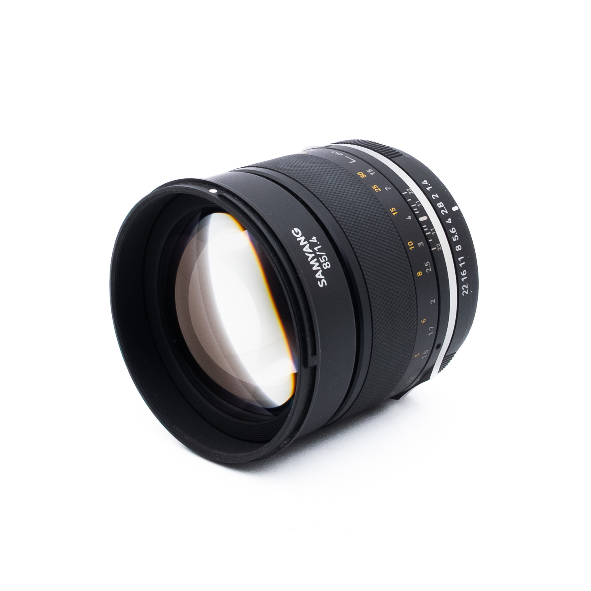Samyang MF 85mm f/1.4 MK2 Canon EF (Kunto K5) - Käytetty
