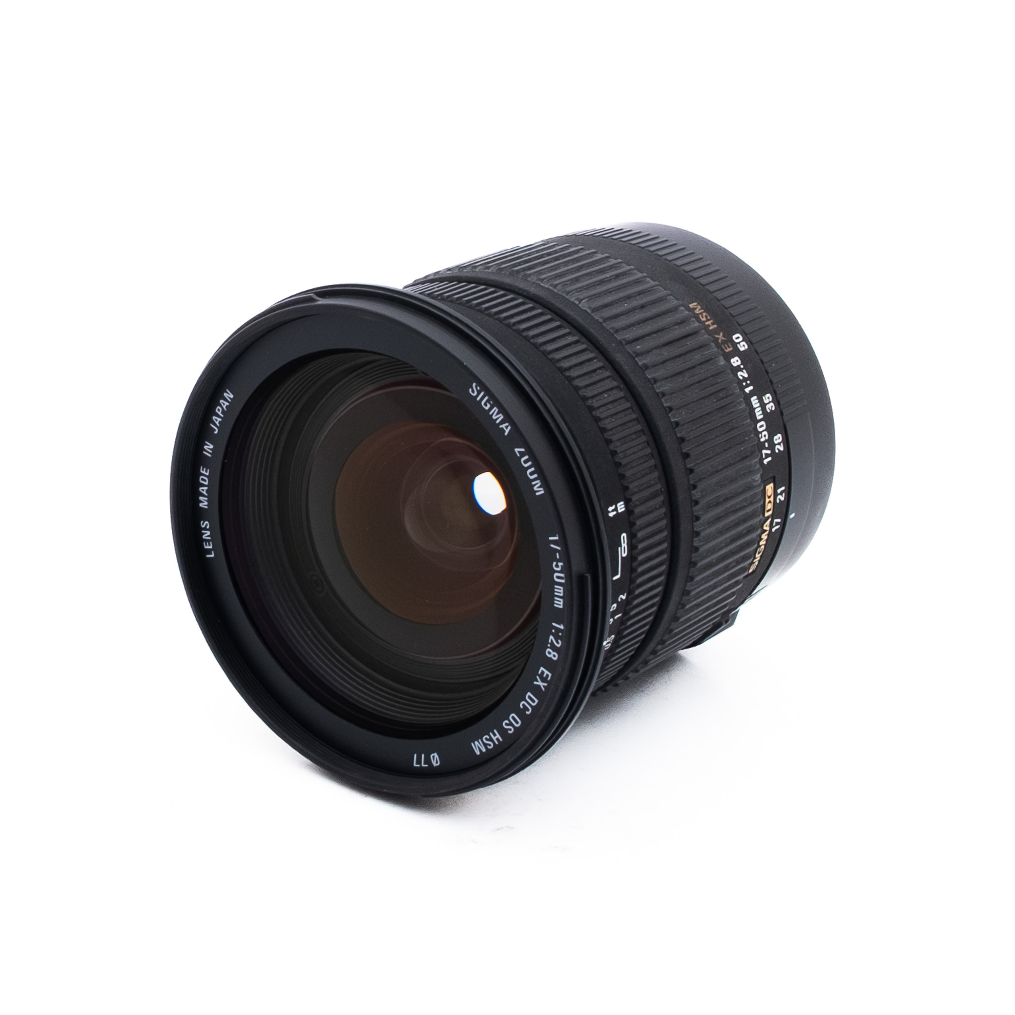 Sigma DC 17-50mm f/2.8 EX HSM OS Canon EF-S - Käytetty