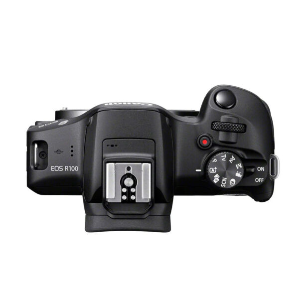 Canon EOS R100 -järjestelmäkamera + 18-45 mm IS STM