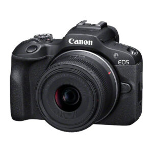 Canon EOS R100 -järjestelmäkamera + 18-45 mm IS STM