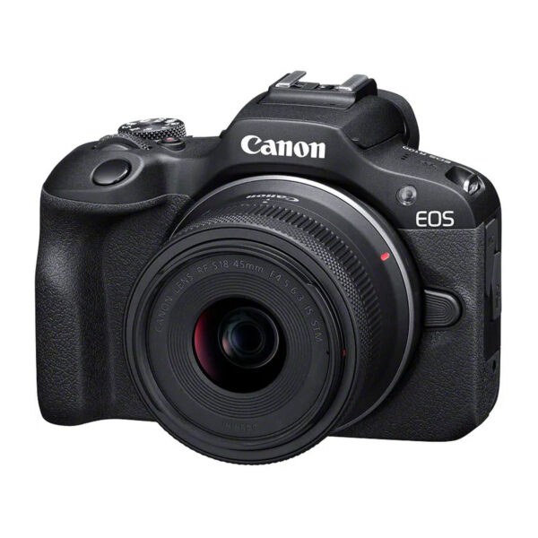 Canon EOS R100 -järjestelmäkamera + 18-45 mm IS STM