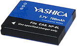 YASHICA DigiPix 100 / DZ-100 Battery NP-6L -akku