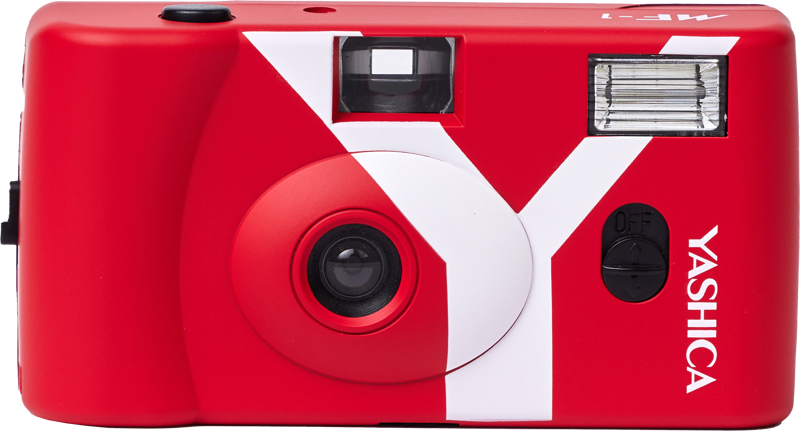 YASHICA MF-1 Snapshot Art Camera -punainen