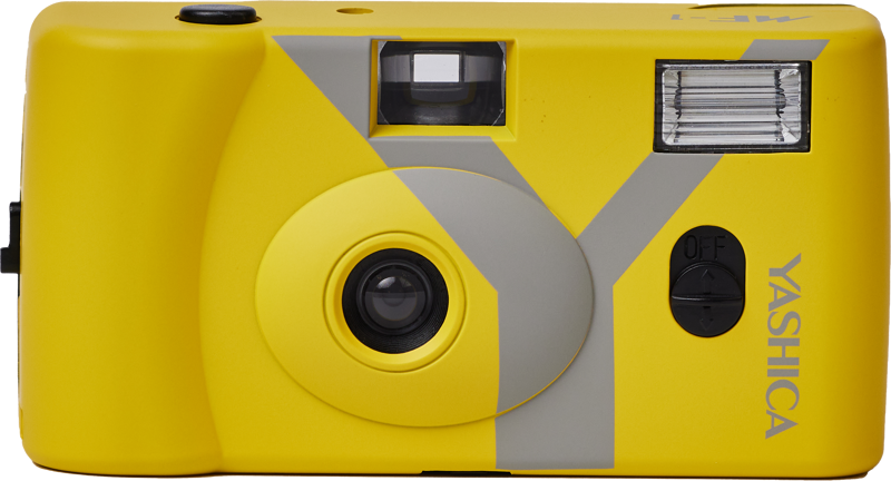 YASHICA MF-1 Snapshot Art Camera -keltainen