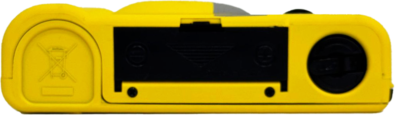 YASHICA MF-1 Snapshot Art Camera -keltainen