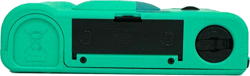 YASHICA MF-1 Snapshot Art Camera -turkoosi
