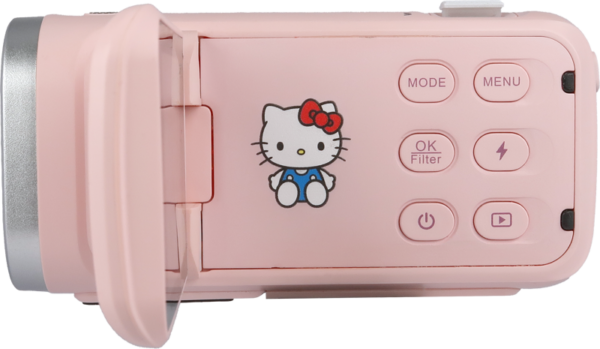 YASHICA x Hello Kitty DigiPocket Camcorder -pinkki
