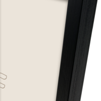Focus Willow Black 35x50 -kehys