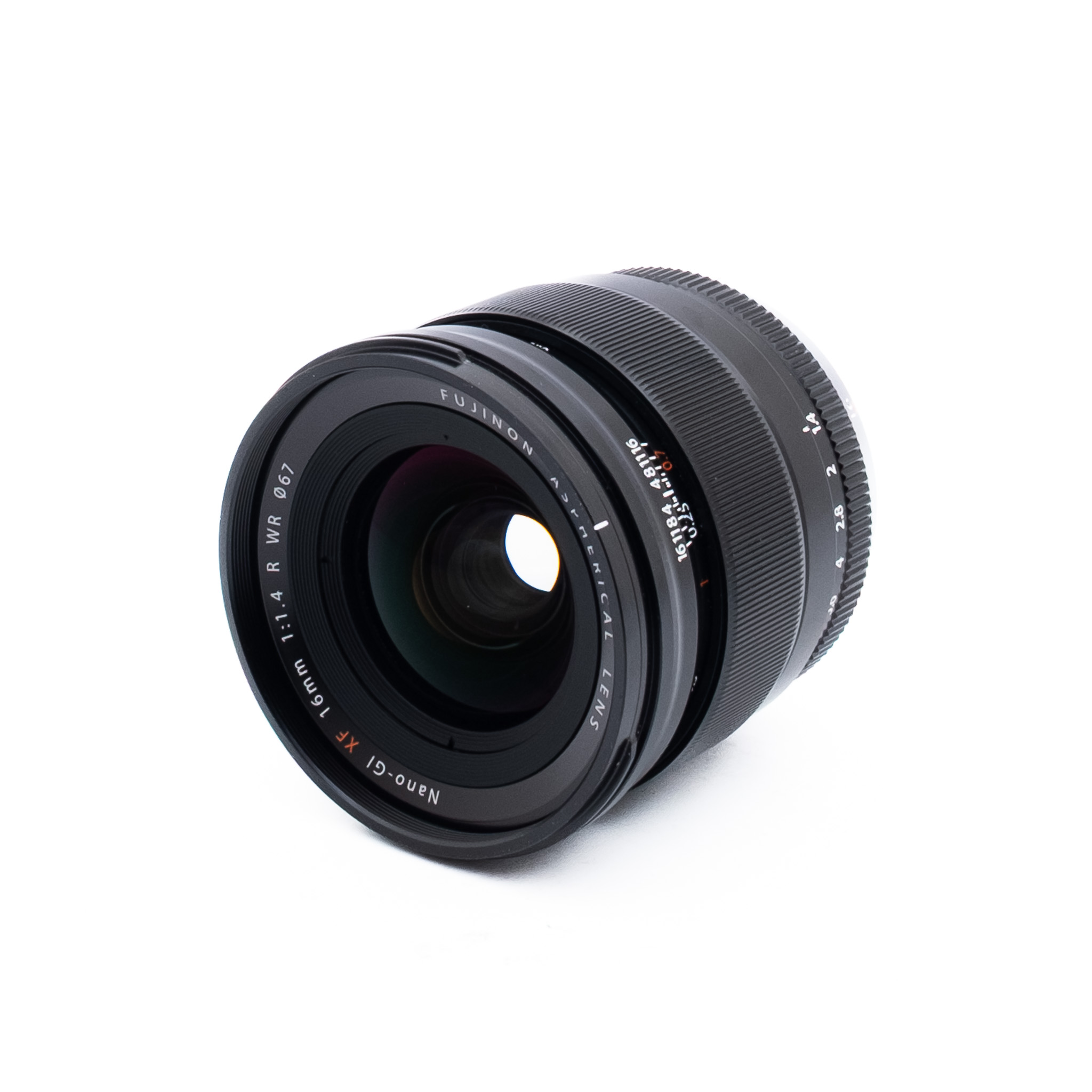Fujifilm Fujinon XF 16mm f/1.4 R WR (Kunto K5, Takuu 6kk) - Käytetty