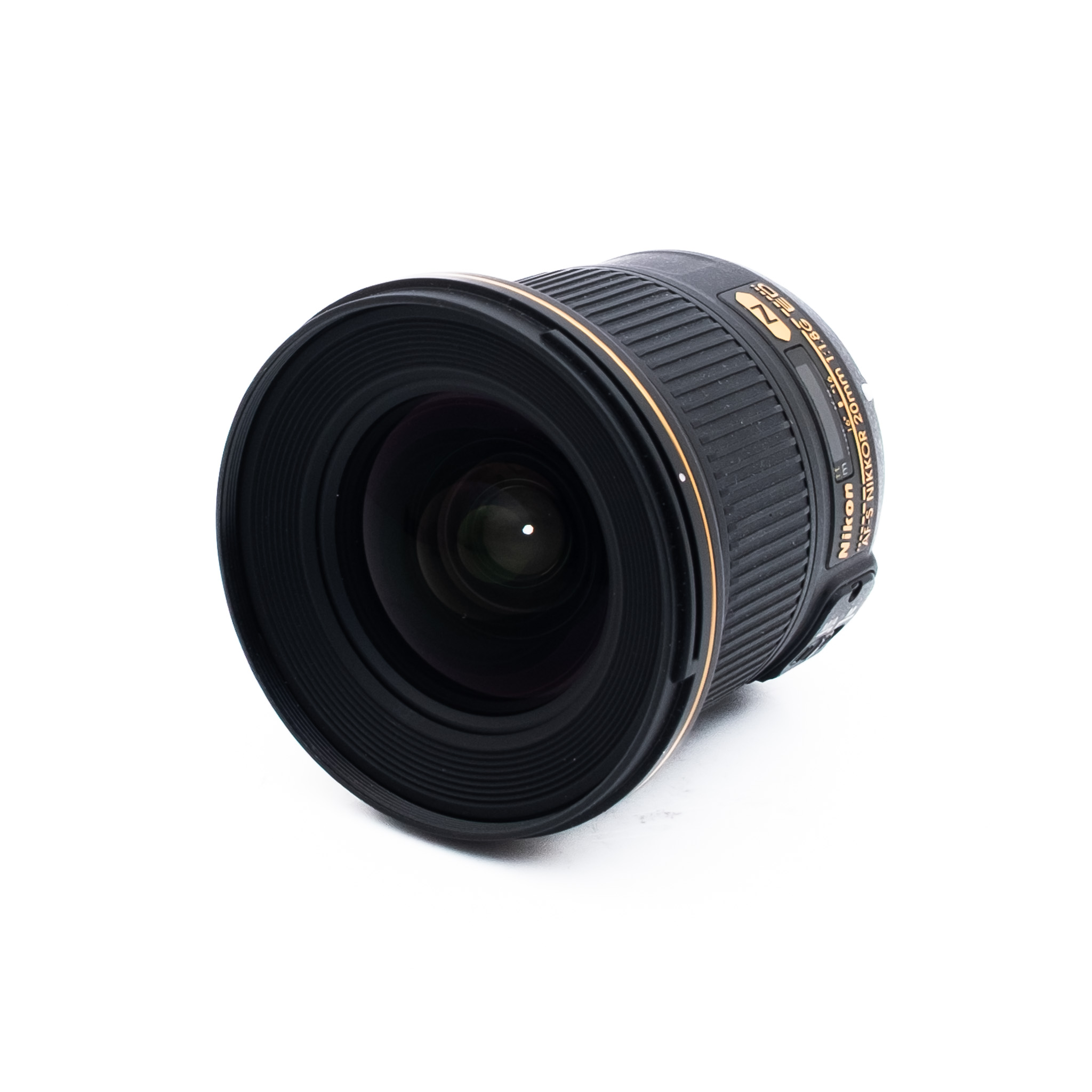 Nikon AF-S Nikkor 20mm f/1.8 G (Kunto K5, Takuu 6kk) - Käytetty