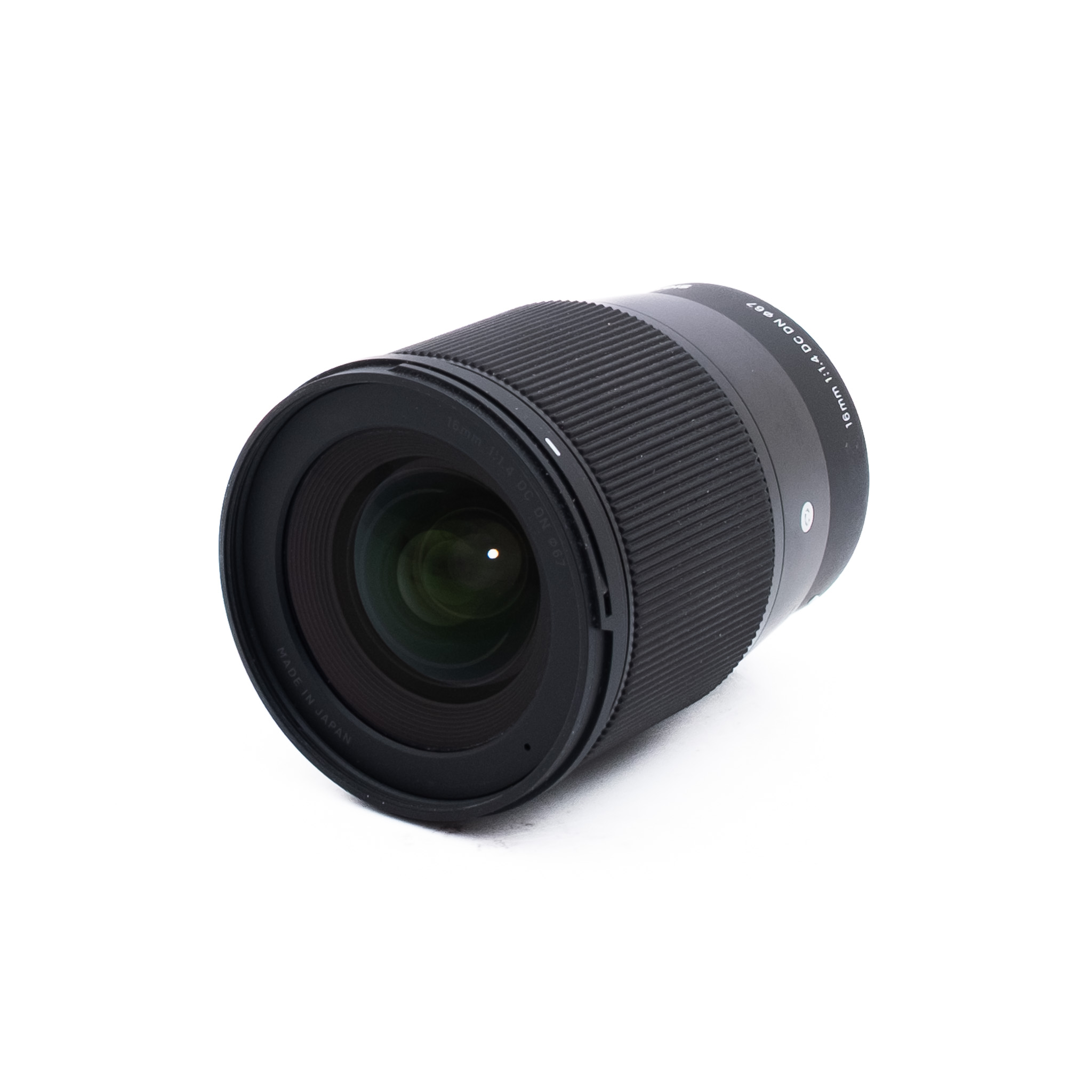 Sigma 16mm f/1.4 DC DN C Sony E (Takuu 6kk) - Käytetty
